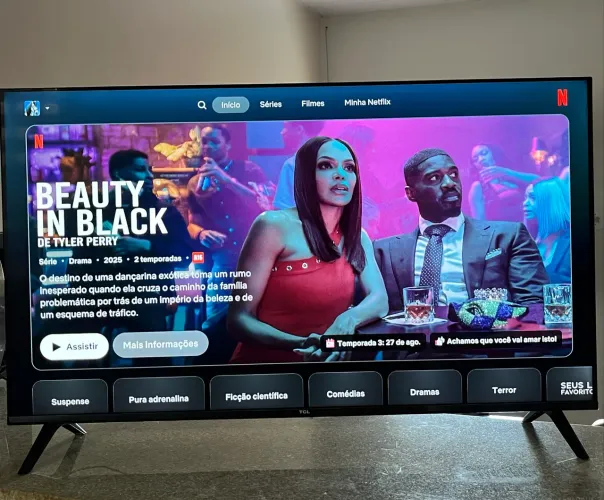 Tv smart 40? semi nova (Android)
