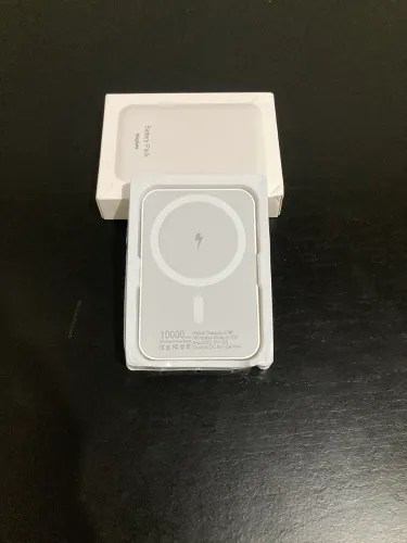 Power Bank Magnético 10.000 mAh ? Branco ? Pronta Entrega