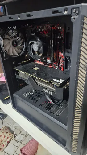 (Pc sem fonte) ryzen 5 3600xt RX5600xt 16gb de ram 2tb 