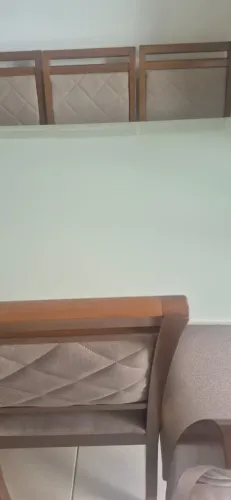 Sala de Jantar Mesa com 8 Cadeiras MADEIRA