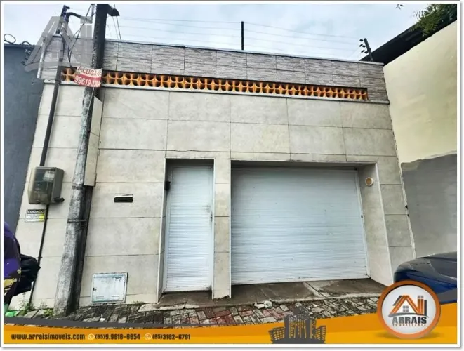 Casa com 4 dormitórios para alugar, 100 m² - Coaçu - Fortaleza/CE
