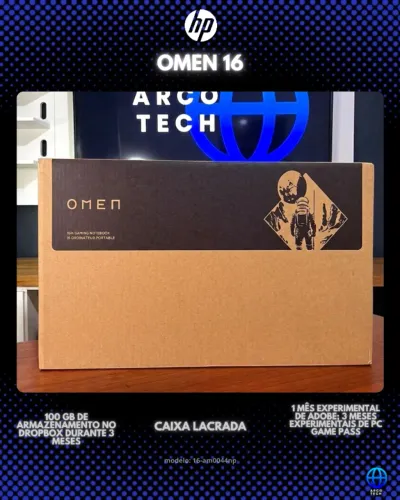 Notebook Gamer [LACRADO] HP OMION 16 / RTX 5060 / 1TB SSD / 24GB RAM / CORE 5 ULTRA  