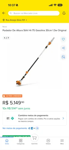 Podador de altura 