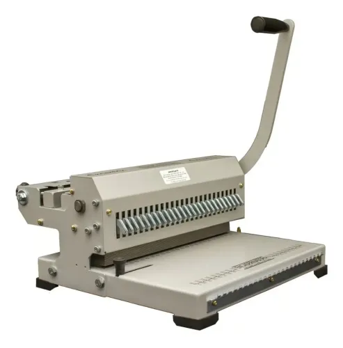 Encadernadora Manual Excentrix 2x1 Wire-O Furo Quadrado ( 2 meses de uso)