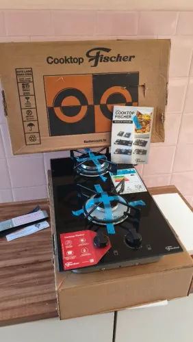 Cooktop Fischer 2 bocas Novo sem uso