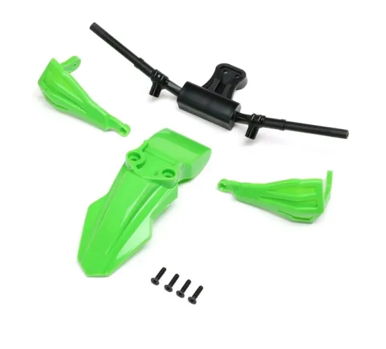 Kit de Protetor de Mão, Guidão e Paralama Dianteiro P/ Losi Promoto