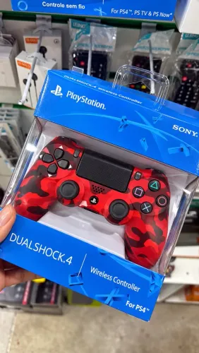 Controles de PS4 DUALSHOCK 4 Camuflado e Padrão | Pronta Entrega