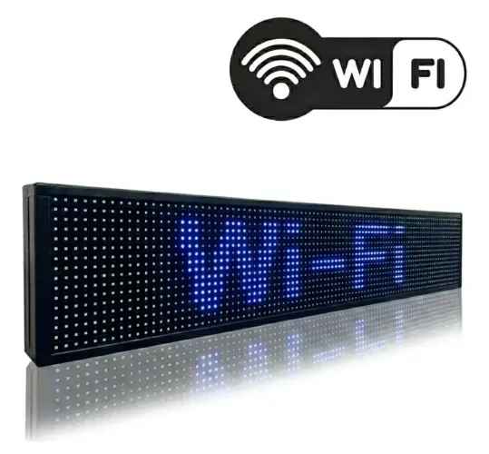 PAINEL LED P10 AZUL