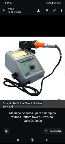 Máquina de solda