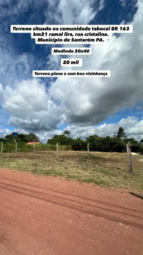 Terreno no tabocal 