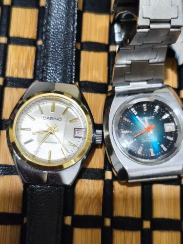 2 relógios original feminino automático novo