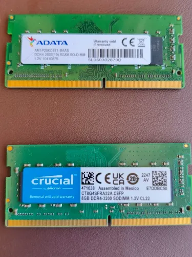 Memória Ram SODIMM 2 x 8GB