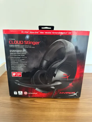 Headset Gamer HyperX Cloud Stinger Original Funcionando 100%