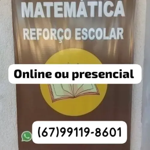 Reforço escolar de Matemática