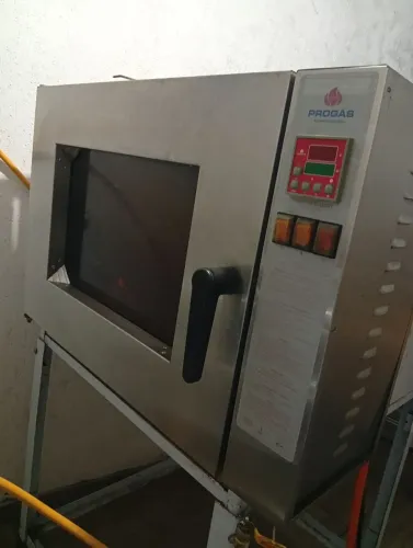 Forno industrial de pães e pizza 