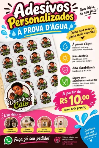 Adesivos Vinil Personalizado