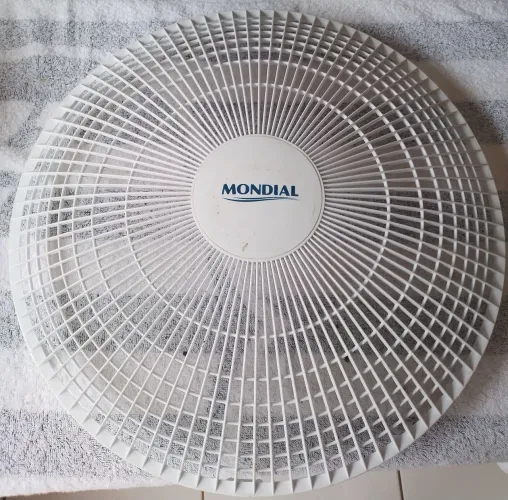 Par de tampas semi-novo(frente e trás)para ventilador Mondial 40 cm