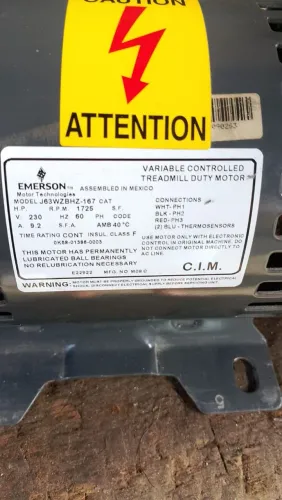 Motor de esteira