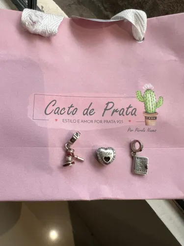 Berloque em prata (original 925)