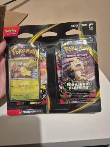 Quad pack pokemon tcg equilíbrio perfeito