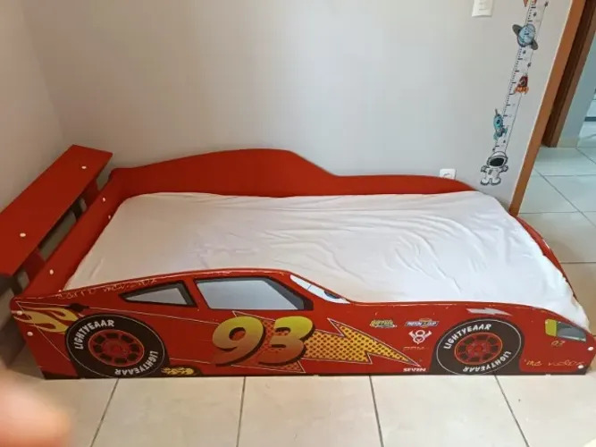 CAMA INFANTIL MCQUEEN - SEM COLCHÃO