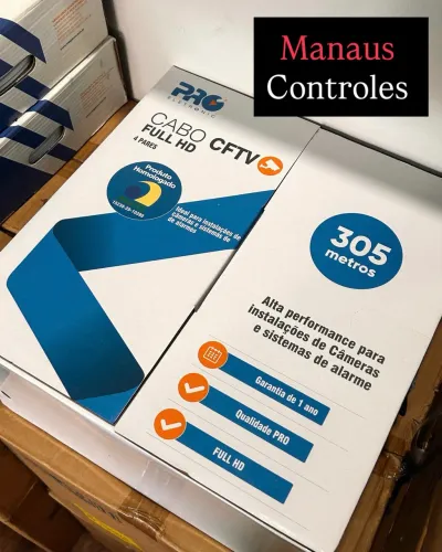 Caixa de Cabo de Rede Internet 305M Pro Eletrônic ( Promoção )