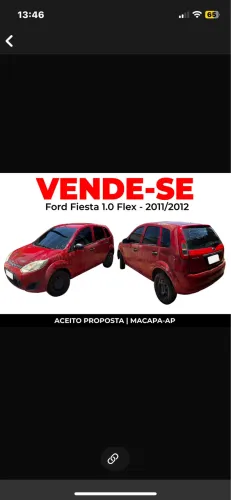 Ford Fiesta 1.0 8V Flex/class 1.0 8V Flex 5P 2012