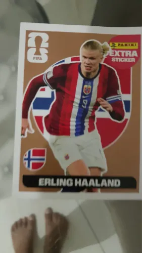 Figurinha copa haland 2026