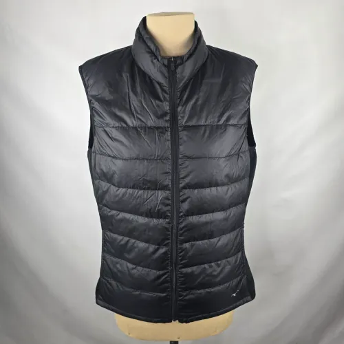 Colete puffer mizuno feminino G linha golf cor preto