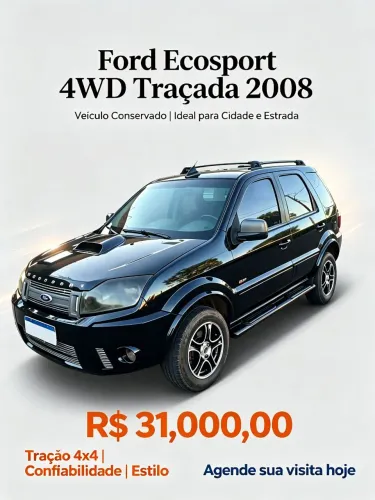 Ford Ecosport 4WD 2.0/ 2.0 Flex 16V 5P 2008