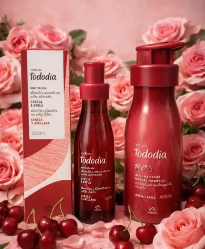 Kit de Perfume e Hidratante Natura