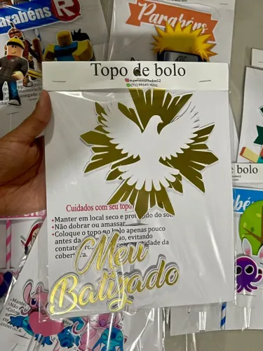 Topo de bolo (Atacado)