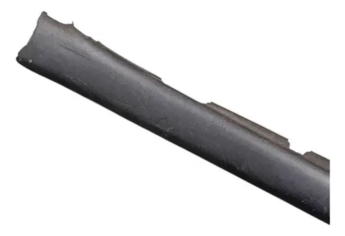 Acabamento Spoiler Lateral Direito Palio 1997 A 2013 Detalhe Preto