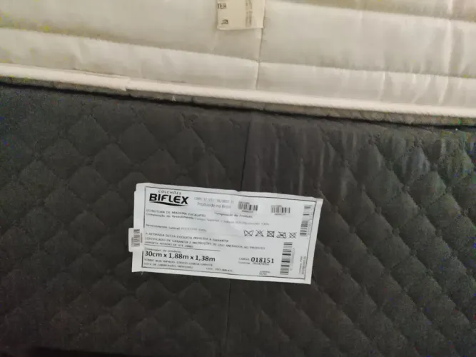 Cama casal box usada