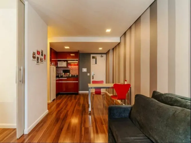Flat Adagio Moema disponível locação com 37m² e 1 dormitório prox a Av Ibirapuera