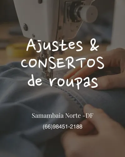 Costureira - Ajustes & consertos 
