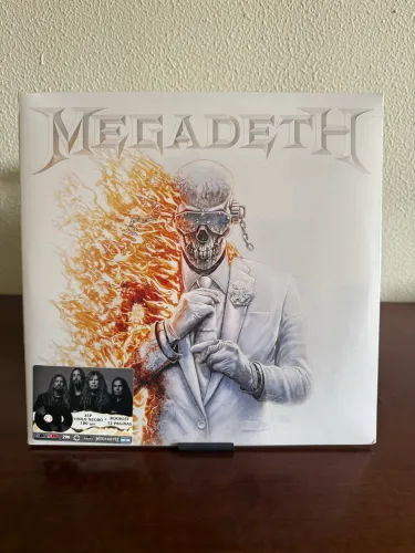 Disco de vinil Megadeth álbum branco - Novo Lacrado