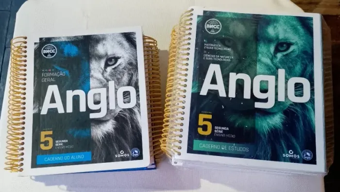 Apostilas Anglo Segunda Série Ensino Médio - Conjunto Completo