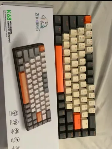 Teclado gamer mecânico 60%