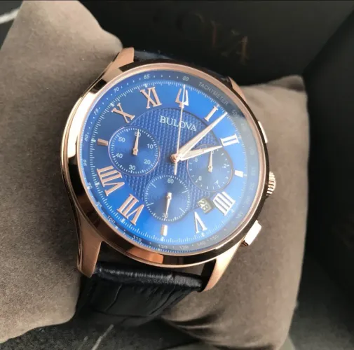 Relógio Bulova Wilton Classic Chronograph 97B170 - Novo