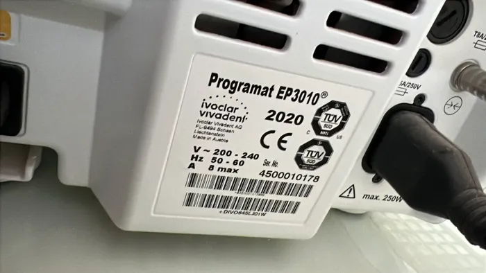 Forno injeção cerâmica Ivoclar EP3010 2020