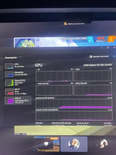 Troco iPhone 12+rx580 2 gb em uma placa de vídeo mais nova