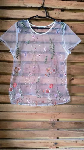 Blusa Transparente