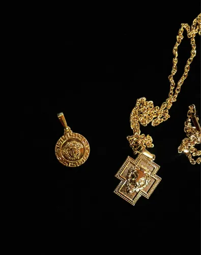 Jóia banhada a ouro 18k