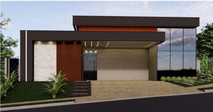 Casa térrea de 303m² com 04 suítes + escritório à venda em condomínio - Vila do Golf