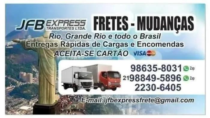 MUDANÇAS/FRETES RIO * ZAP
