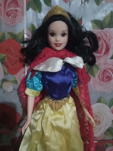 Boneca branca de neve snow white Mattel antiga 