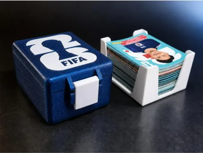Caixinha para figurinhas da Copa Personalizada