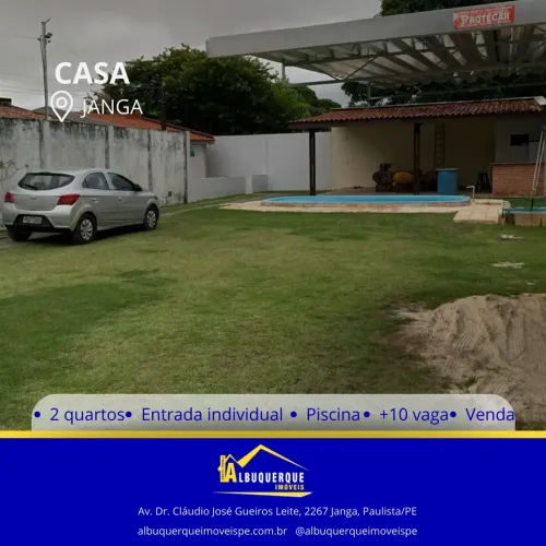 CASA COM PISCINA - JANGA