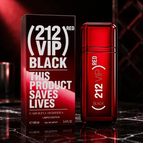 Carolina Herrera 212 Vip Men Black Red Edition Edp 100ml